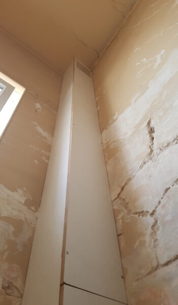 renovation peinture cage escalier